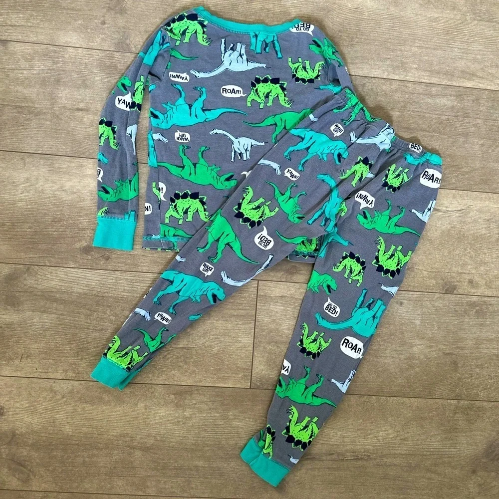 Carter’s 5T Toddler Boy Dinosaur 2 Pc Pajama Set Ultra Soft Stretchy